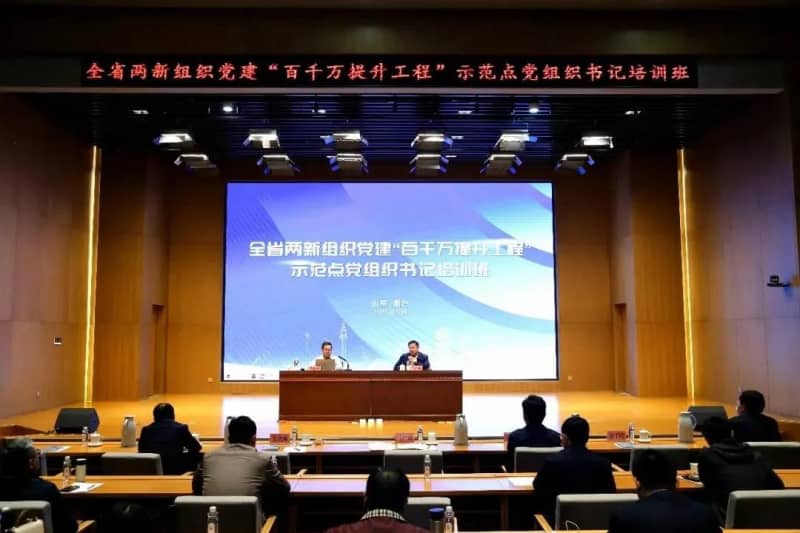 推進會及省級示范點黨組織書記培訓班